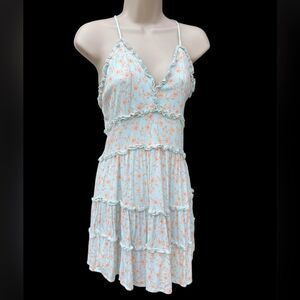Love Tree Women’s Cottagecore Backless Spaghetti Strap Dress
